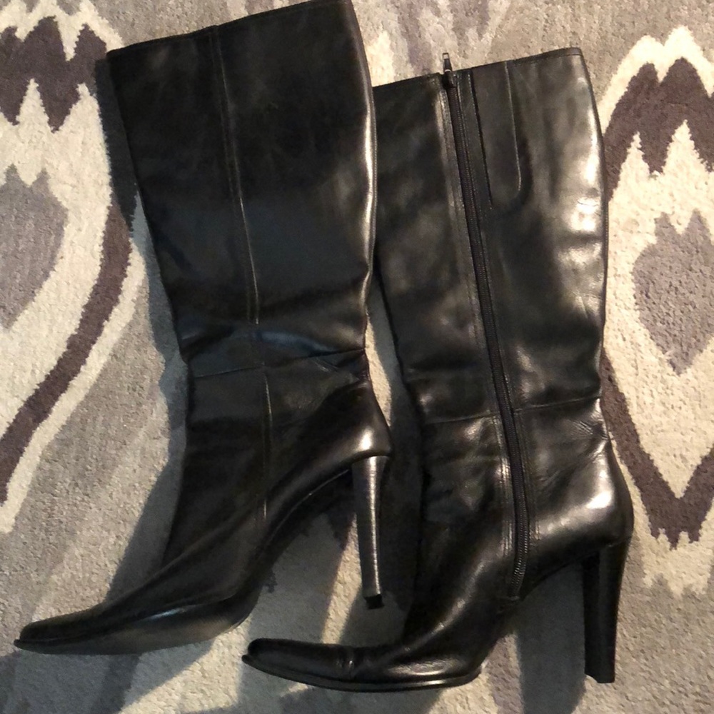 Michael Shannon Teresa Leather Boots